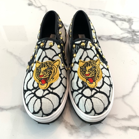 Steve Madden Shoes - Steve Madden Tiger Slip On Sneakers